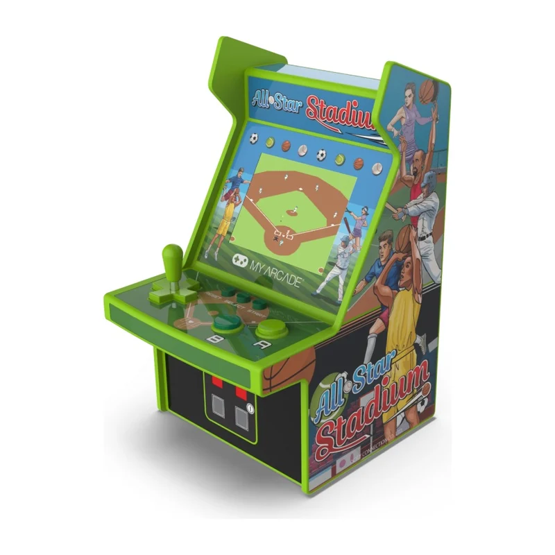 Micro Player My Arcade — mini borne à écran 2,75 pouces, de 1 à 308 jeux selon l'édition
