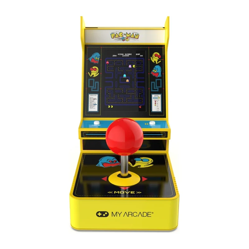 Joystick Player My Arcade — mini arcade à joystick et écran vertical, sur piles ou USB-C