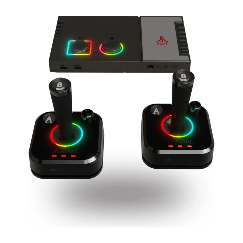 Atari Gamestation Pro — console de salon HDMI, plus de 200 jeux et 2 joysticks sans fil