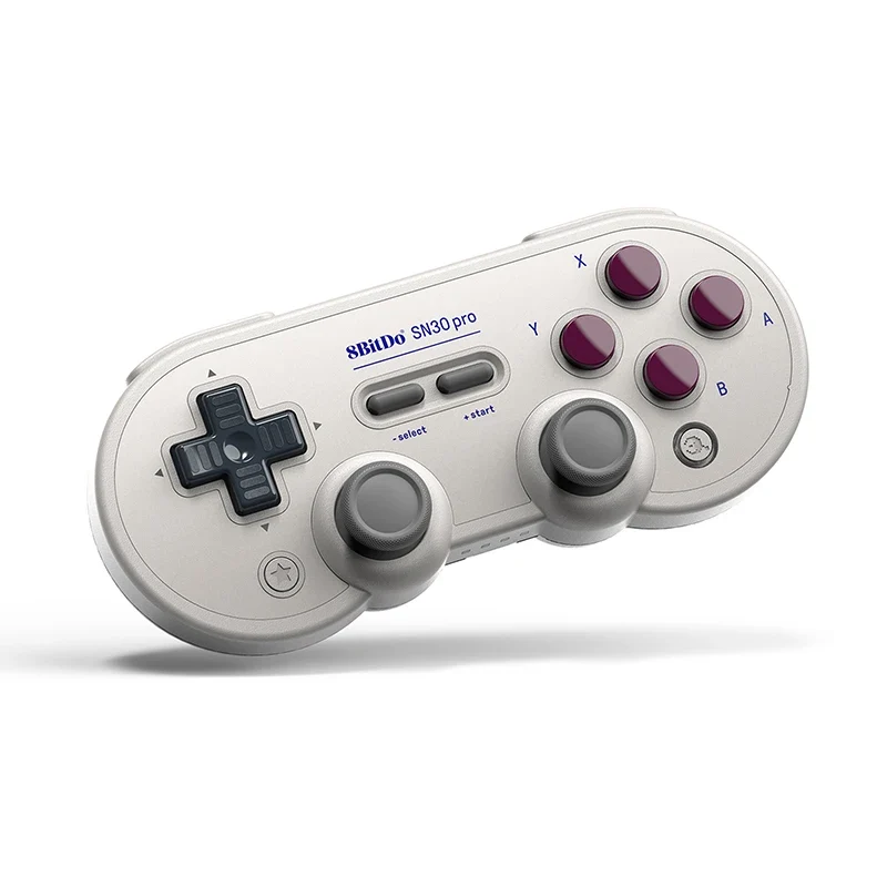 Manette 8BitDo SN30 Pro Bluetooth pour Switch, PC et Android — disposition SNES à deux sticks