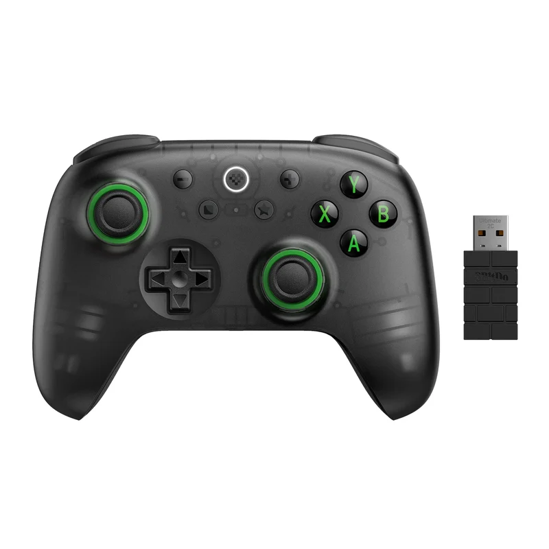 Manette 8BitDo Ultimate 2C sans fil pour PC, Steam Deck et Android — sticks et gâchettes à effet Hall