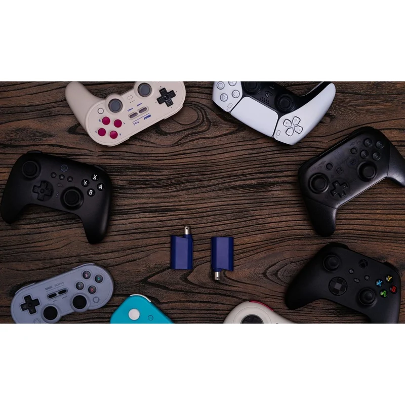 Récepteur Bluetooth 8BitDo pour GameCube — manettes Xbox, PlayStation et Switch Pro