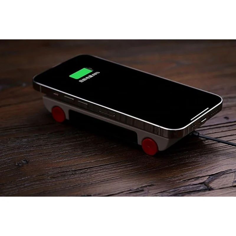 Chargeur sans fil 8BitDo N30 pour smartphone — jusqu'à 15 W, format manette rétro