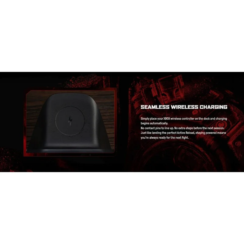 Dock de charge 8BitDo pour manette Xbox — édition Gears of War: E-Day, batterie 1000 mAh fournie