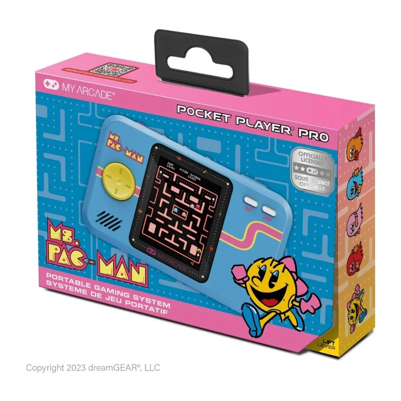Pocket Player Pro My Arcade — console de poche à écran vertical 2,75 pouces et jeux intégrés