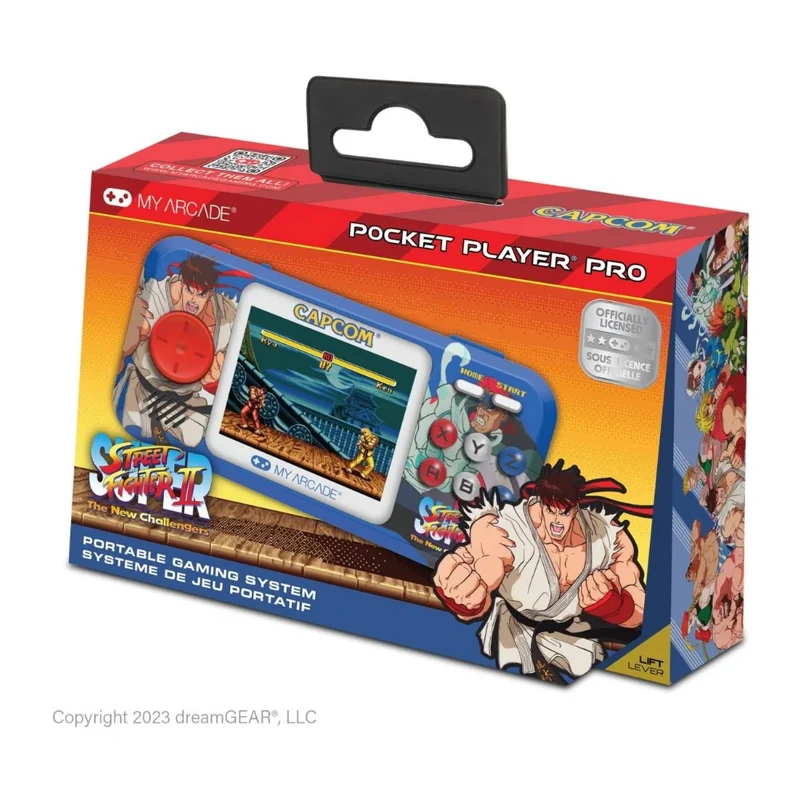 Pocket Player Pro My Arcade — console de poche à écran vertical 2,75 pouces et jeux intégrés