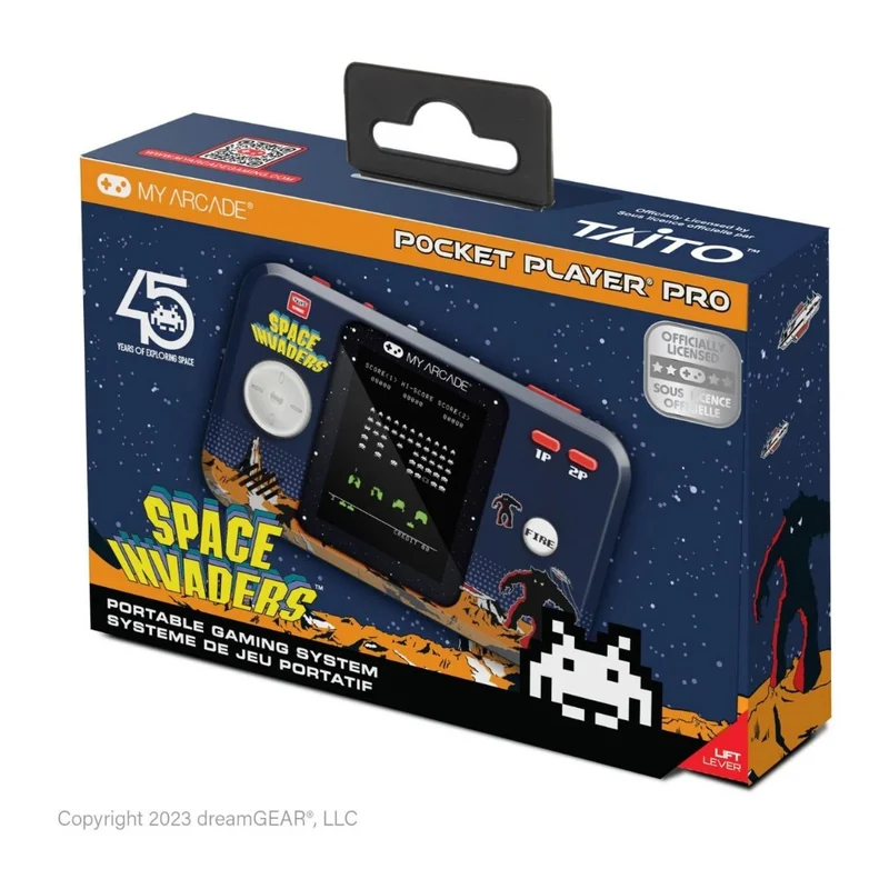 Pocket Player Pro My Arcade — console de poche à écran vertical 2,75 pouces et jeux intégrés