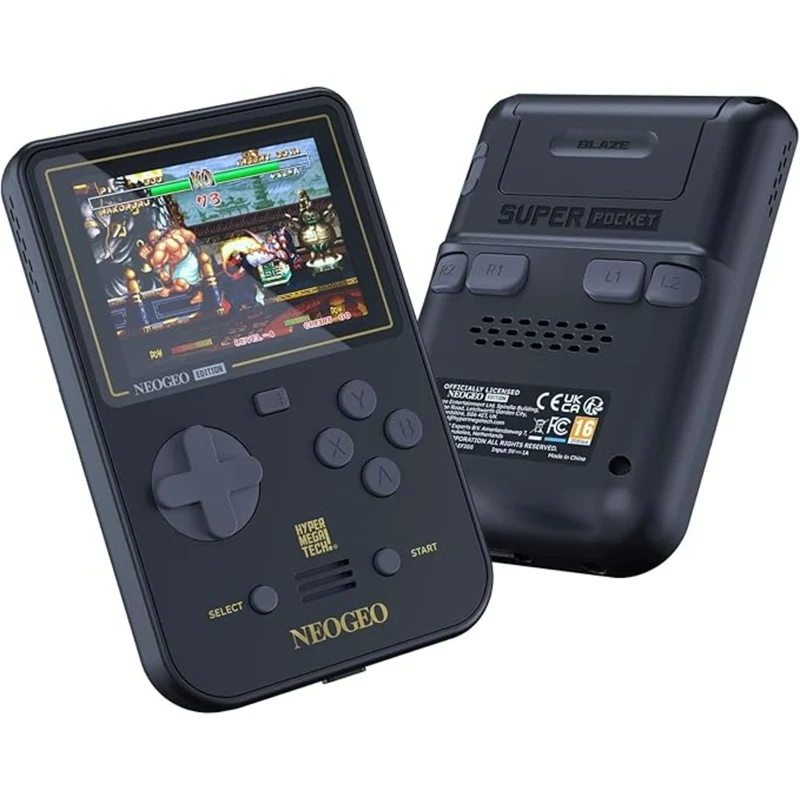 Super Pocket Evercade — console portable à jeux intégrés et port cartouche Evercade