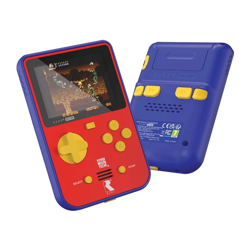 Super Pocket Evercade — console portable à jeux intégrés et port cartouche Evercade