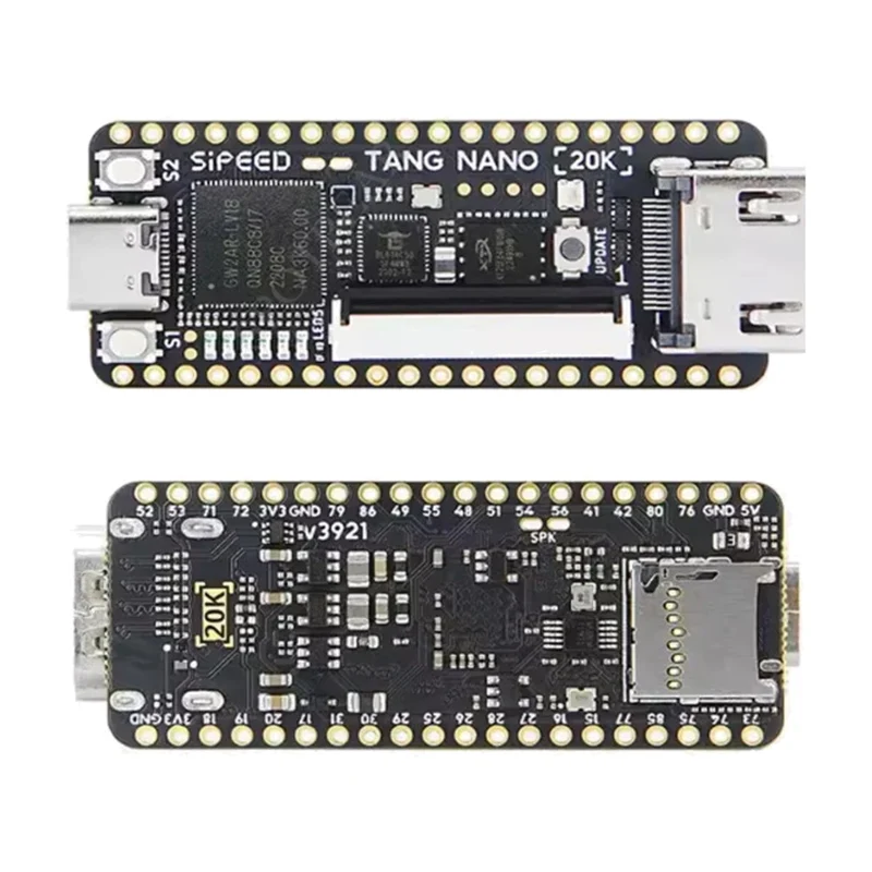 Carte FPGA Sipeed Tang Nano 20K — GOWIN GW2AR-18, sortie HDMI et lecteur microSD