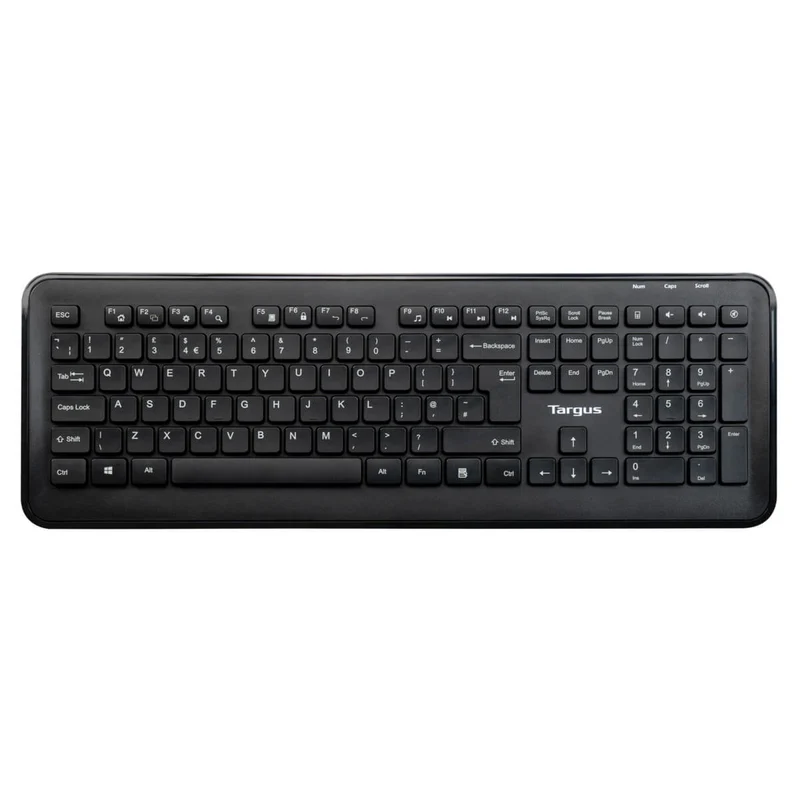Targus® Combo clavier et souris sans fil de taille normale - Noir (Nordic)