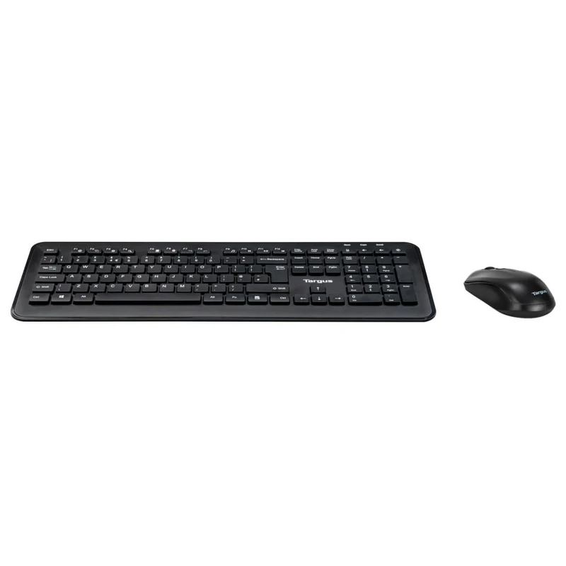 Combo clavier et souris sans fil de taille normale - Noir (UK)