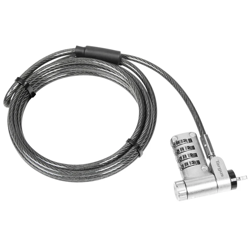 DEFCON® Ultimate Serrure à câble à combinaison universelle sérialisée avec tête de serrure adaptable Slimline - (B2B single pack)