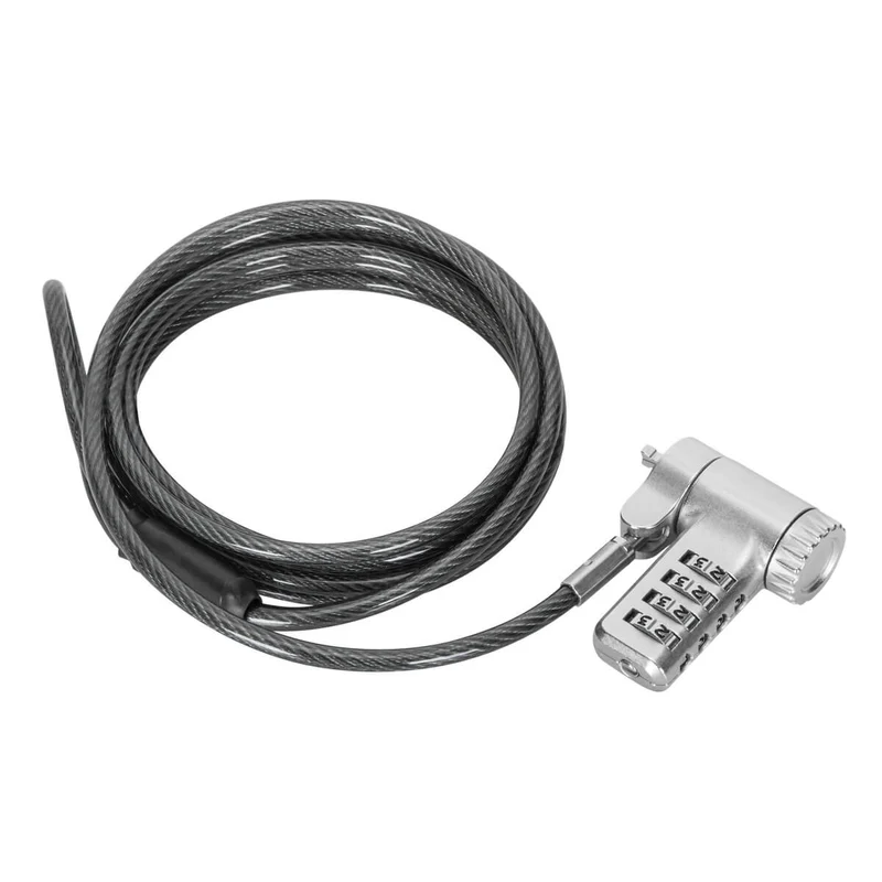 DEFCON® Ultimate Serrure à câble à combinaison universelle sérialisée avec tête de serrure adaptable Slimline - (paquet de 25 B2B)