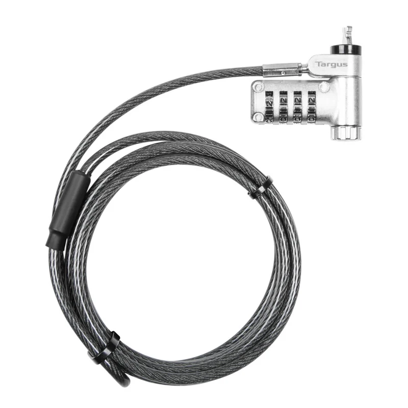 DEFCON® Ultimate Serrure à câble à combinaison universelle sérialisée avec tête de serrure adaptable Slimline - (paquet de 25 B2B)