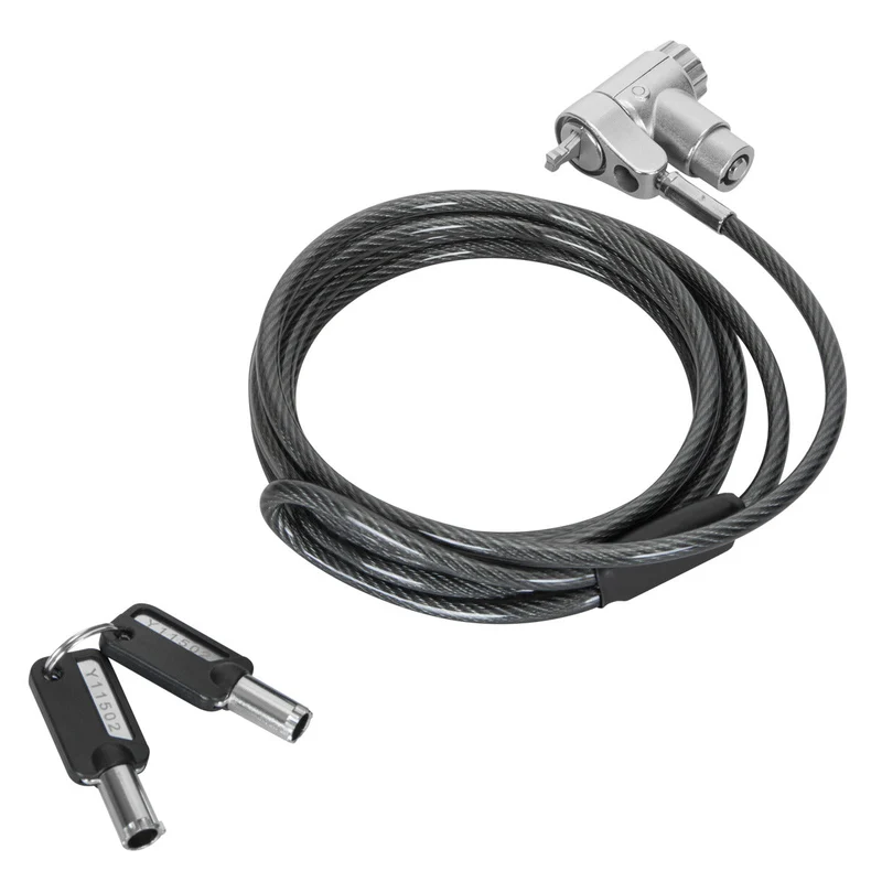 DEFCON® Ultimate Universal Master Keyed Cable Lock avec Slimline Adaptable Lock Head - (B2B 25 pack)