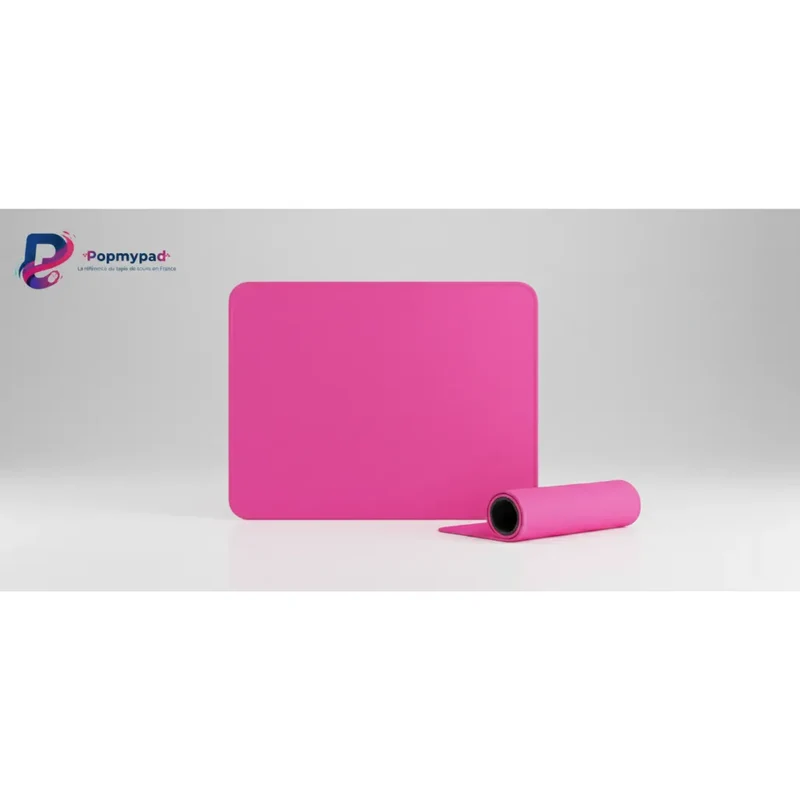 Pink XXL Mouse Pad — Vibrant Pink Desk Mat | PopMyPad