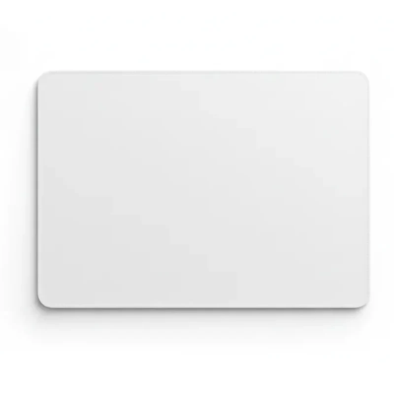 White XXL Mouse Pad — Solid White Desk Mat | PopMyPad