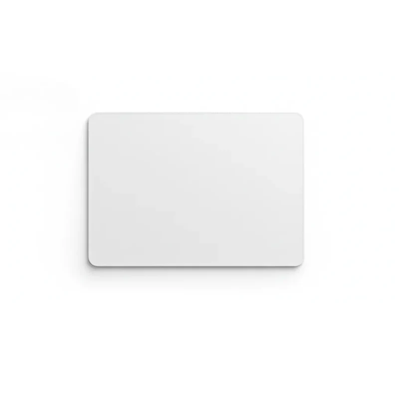 White XXL Mouse Pad — Solid White Desk Mat | PopMyPad