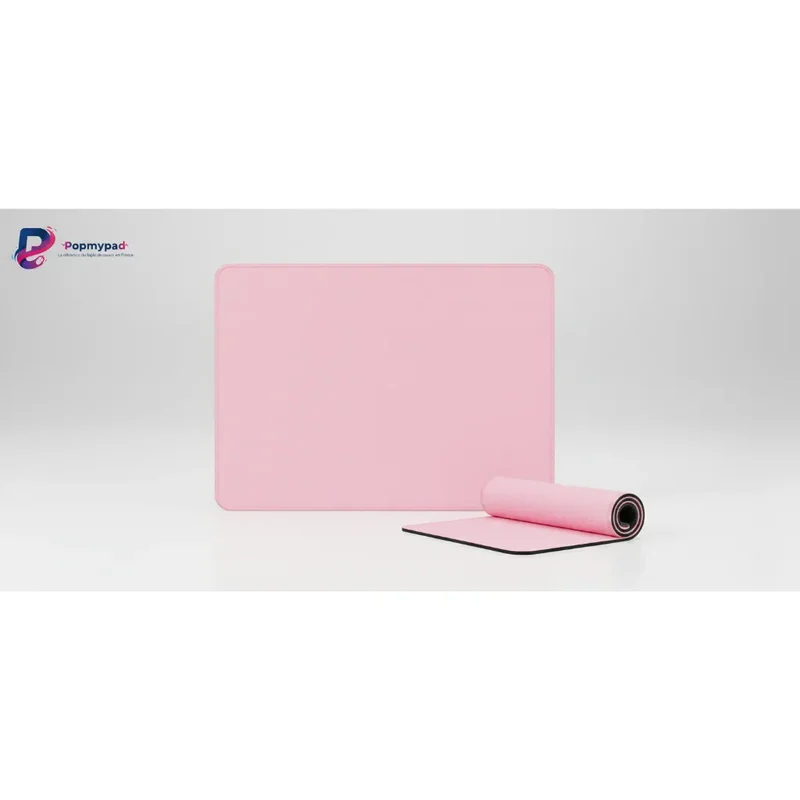 Pink XXL Mouse Pad — Pastel Pink Desk Mat | PopMyPad