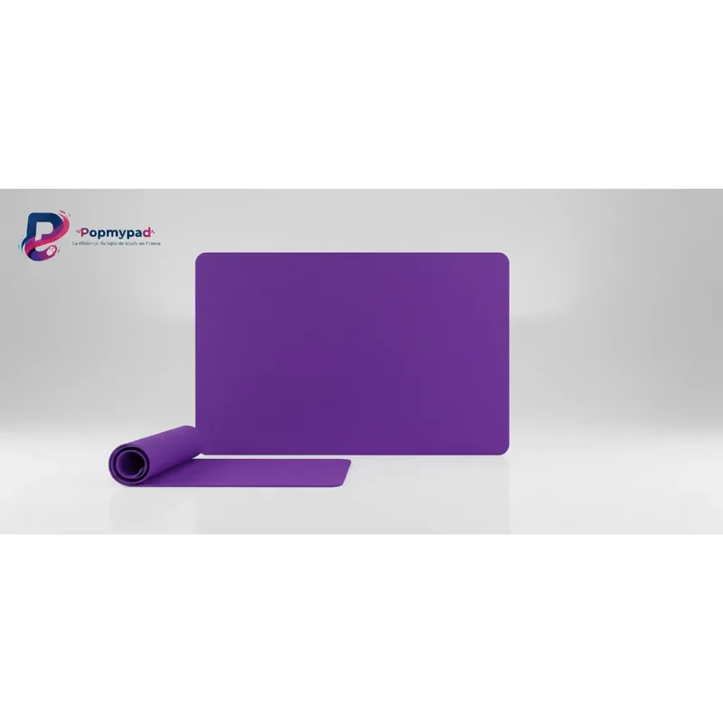Purple XXL Mouse Pad — Deep Purple Desk Mat | PopMyPad