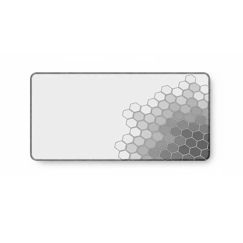 XXL Geometric Mouse Pad — Honeycomb Evolution Hexagons | PopMyPad