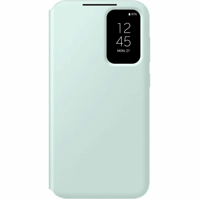 Étui de transport Samsung Smart View (portefeuille) pour smartphone Samsung Galaxy S23 FE, carte - Menthe EF-ZS711CMEGCA