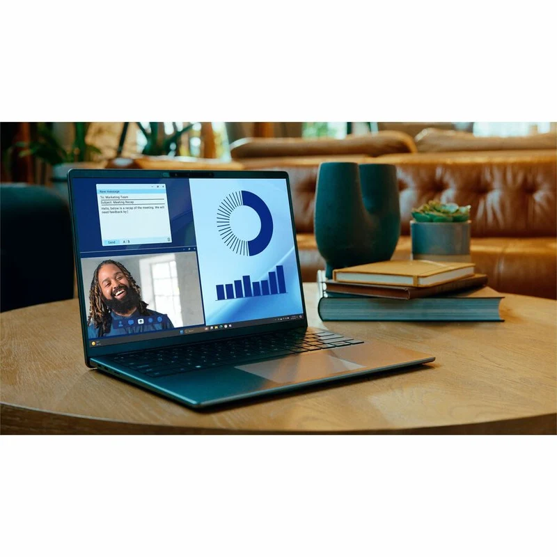Ordinateur portable Dell Latitude 5000 5455 14" Copilot+ - Full HD Plus - Qualcomm Snapdragon X Plus X1P-42-100 - 16 Go - SSD 512 Go - Clavier anglais (États-Unis) - Gris titane 8VWW3