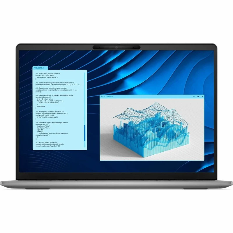 Ordinateur portable Dell Latitude 5000 5455 14" Copilot+ - Full HD Plus - Qualcomm Snapdragon X Plus X1P-64-100 - 16 Go - SSD 512 Go - Clavier anglais (États-Unis) - Gris Titane 031T2
