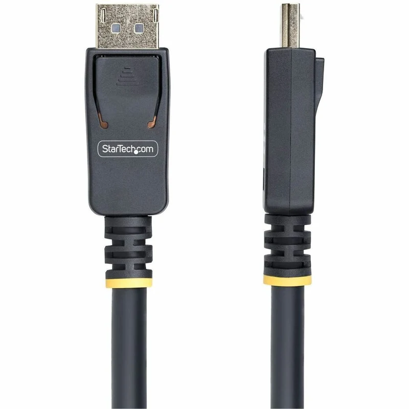 StarTech.com Câble d'extension DisplayPort 10 de 3 m, câble de protection de port DP 1.4, 1.4K 8 Hz, cordon adaptateur d'extension DisplayPort, mâle vers femelle 60F-DP10-EXTEND-CBL