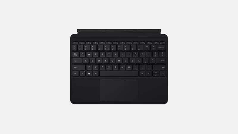 Étui clavier/housse Microsoft Type Cover pour tablette Microsoft Surface Go, Surface Go 2, Surface Go 3 - Noir KCM-00026