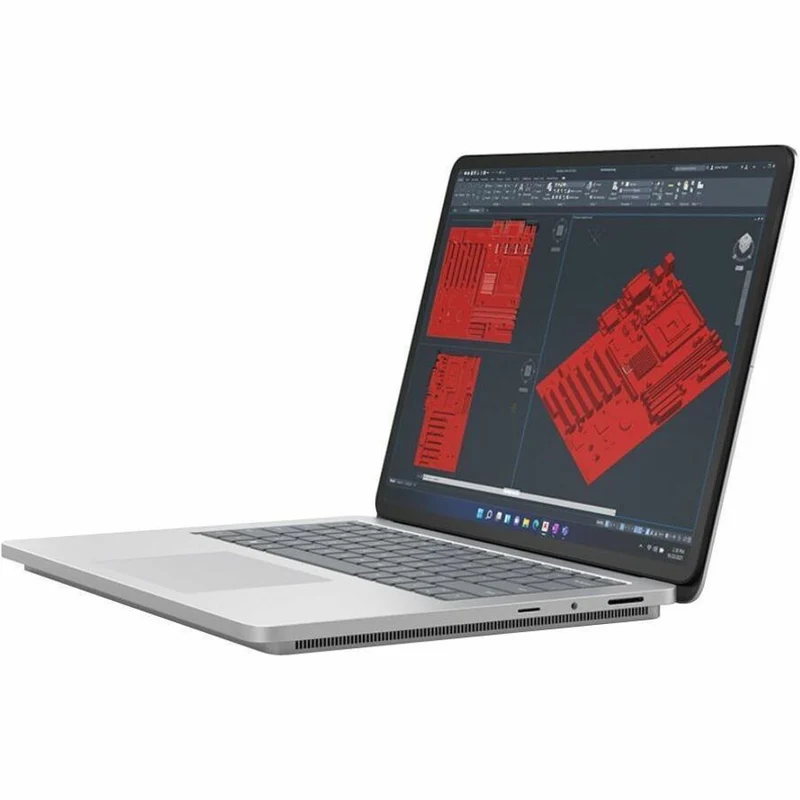 Microsoft Surface Laptop Studio 2 14.4" Écran tactile convertible (curseur flottant) Ordinateur portable 2 en 1 - Intel Core i7 - 64 Go - SSD 1 To - Clavier anglais, français - Platinum Z2F-00002