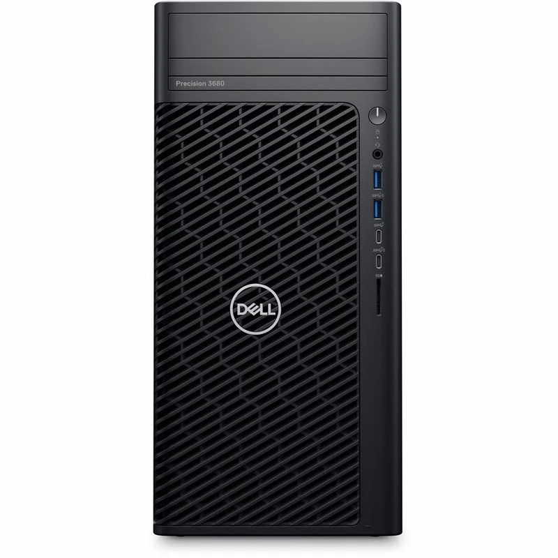 Station de travail Dell Precision 3000 3680 - Intel Core i5 14e génération i5-14500 - Technologie vPro - 16 Go - SSD 512 Go - Tour - Noir VMWDH