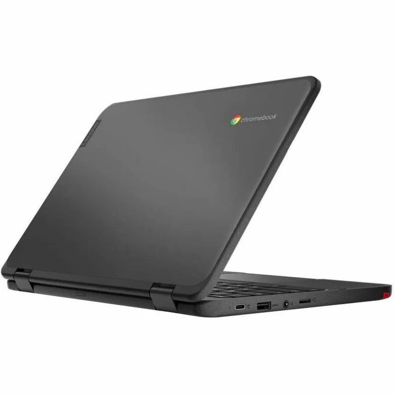 Lenovo 500e Chromebook Gen 3 82JB003XCF Chromebook 11.6 en 294.64 convertible tactile 2" (1 mm) - HD - Intel Celeron N4500 - 4 Go - Mémoire flash 32 Go - Clavier français, anglais - Gris 82JB003XCF
