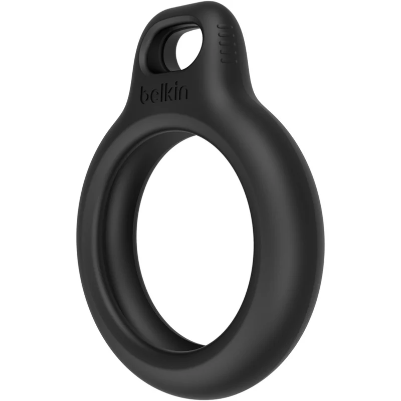Support sécurisé Belkin avec porte-clés pour AirTag F8W973BTBLK