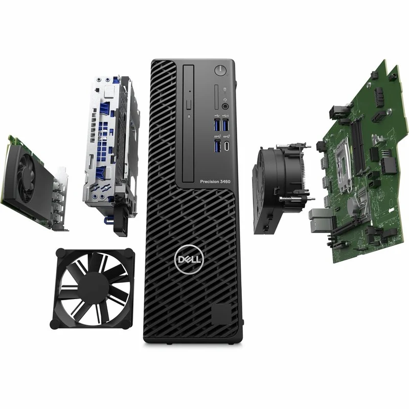 Station de travail Dell Precision 3000 3460 - Intel Core i9 14e génération i9-14900 - Technologie vPro - 32 Go - SSD 512 Go - Petit format - Noir 9KPRH