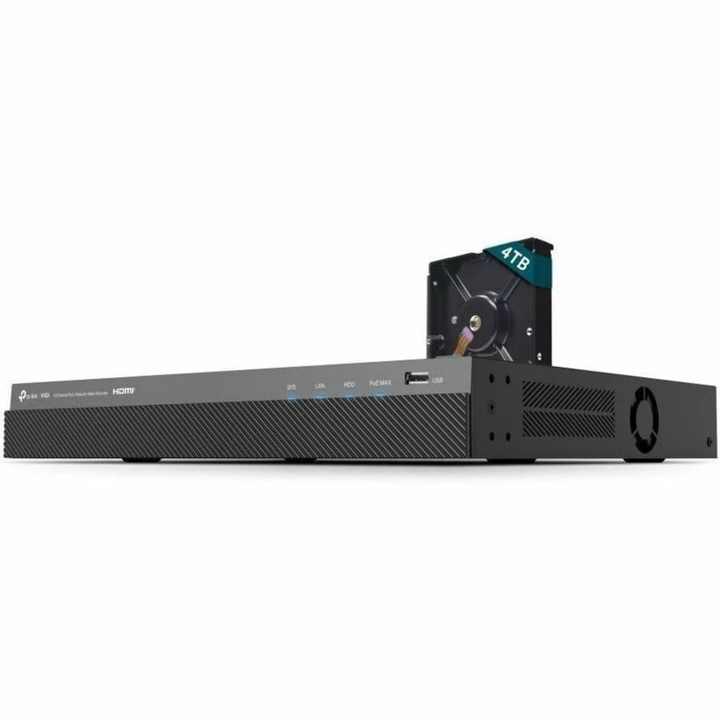 Enregistreur vidéo réseau PoE+ TP-Link VIGI 16 canaux - Disque dur 4 To VIGI NVR2016H-16MP-4TB