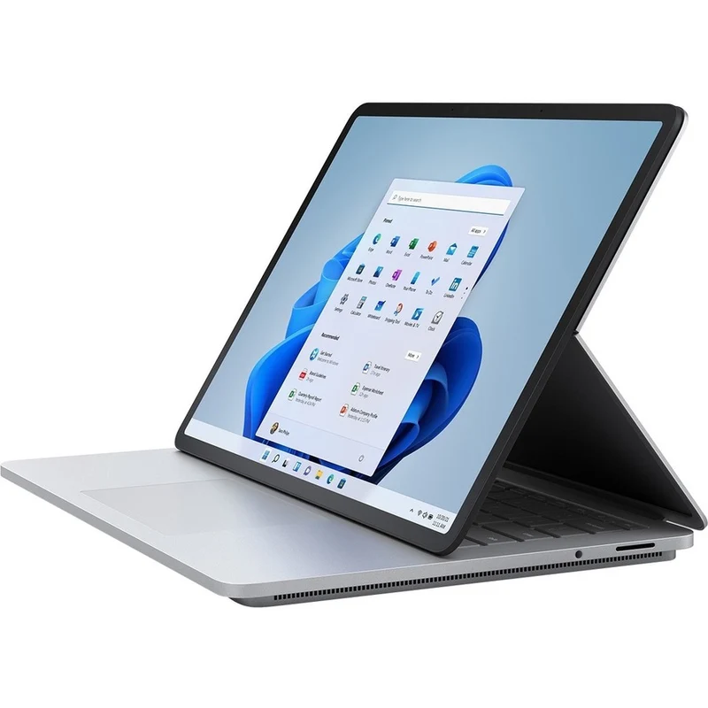 Microsoft Surface Laptop Studio 14.4" Écran tactile convertible (curseur flottant) Ordinateur portable 2 en 1 - Intel Core i7 - 32 Go - SSD 1 To - Platinum CIR-00002