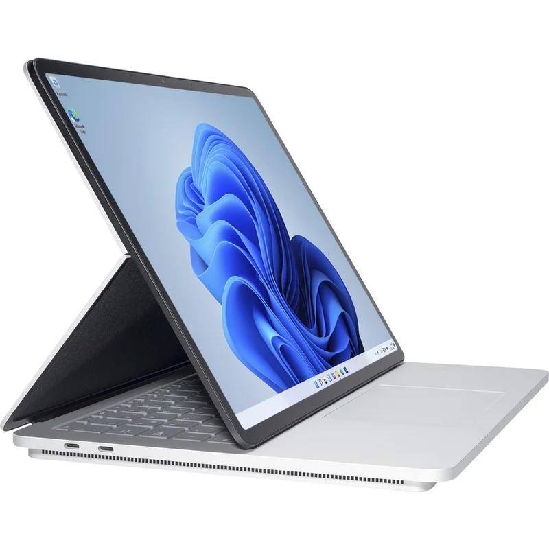 Microsoft Surface Laptop Studio 14.4" Écran tactile convertible (curseur flottant) Ordinateur portable 2 en 1 - Intel Core i7 - 32 Go - SSD 1 To - Platinum CIR-00004