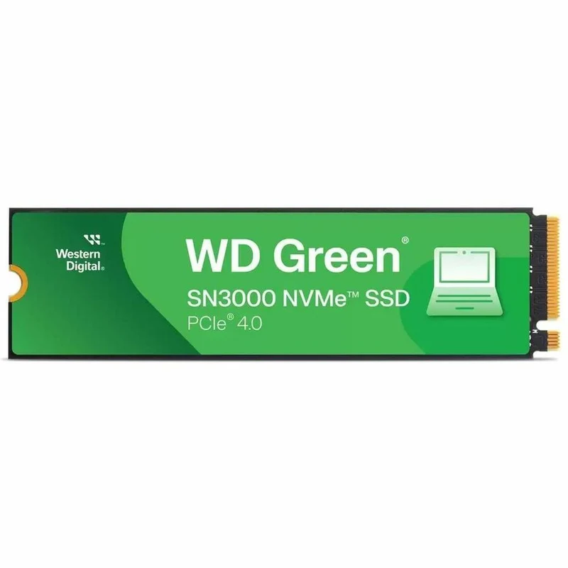 Disque SSD WD Green SN3000 WDS200T4G0E-00CPS0 2 To - M.2 2280 interne - PCI Express NVMe (PCI Express NVMe 4.0 x4) WDS200T4G0E-00CPS0