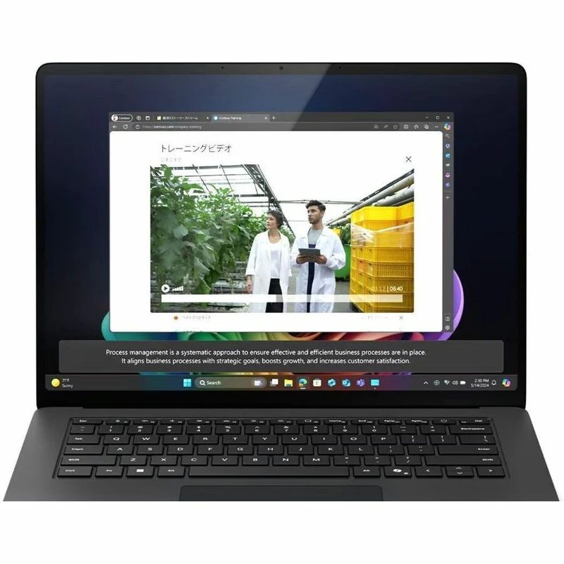 Microsoft Surface Laptop 7 15" Touchscreen Copilot+ PC Notebook - Qualcomm Snapdragon X Elite - 32 Go - 1 To SSD - Clavier Français, Anglais - Noir ZHR-00002