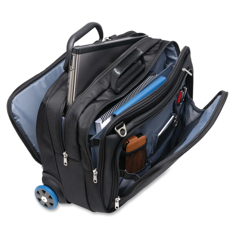 Sacoche de transport Kensington Contour (à roulettes) pour ordinateur portable 17" - Gris 62348
