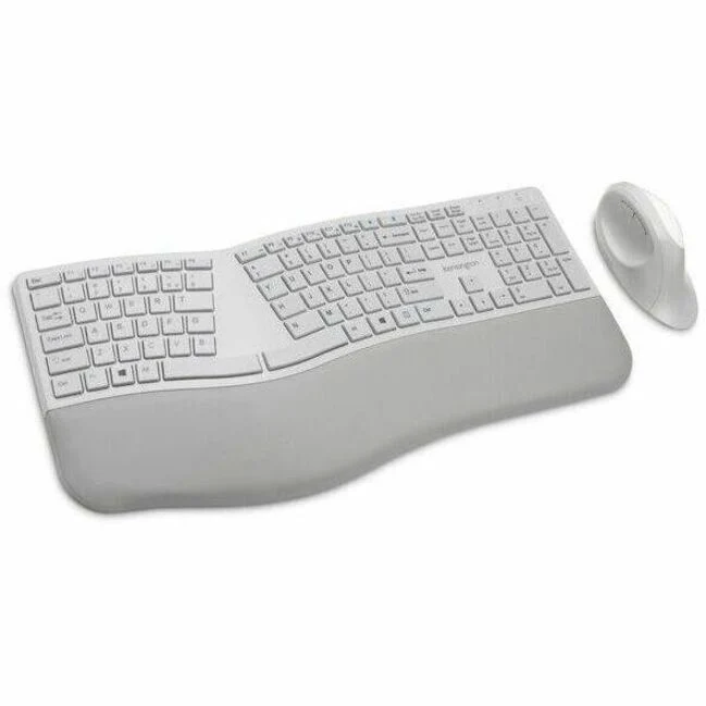 Clavier et souris sans fil Kensington Pro Fit Ergo - Gris 75407