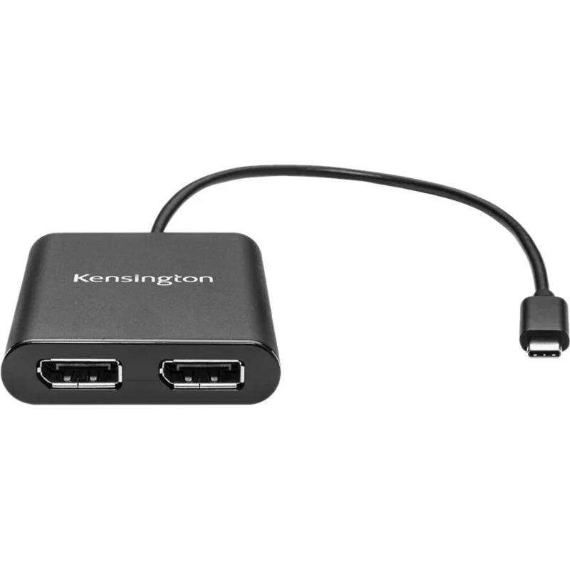 Adaptateur vidéo Kensington USB-C vers Dual DisplayPort 1.2 K38280WW