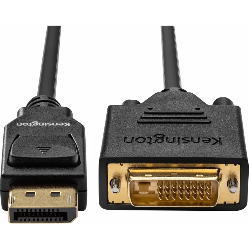Câble unidirectionnel passif Kensington DisplayPort 1.1 (M) vers DVI-D (M), 6 pieds K33023WW