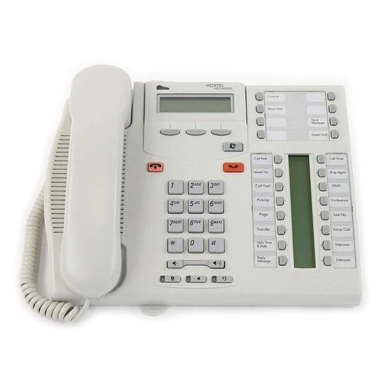 Téléphone de bureau Avaya T7316E Platinum - Remis à neuf