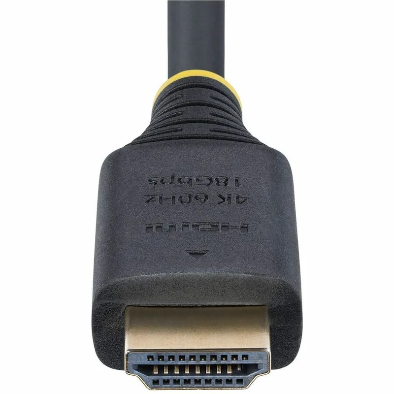 Câble HDMI haute vitesse certifié StarTech.com de 10 m (3 pi), 4K 60 Hz/1440p 144 Hz, 18 Gbit/s, cordon HDMI 2.0 UHD, gaine TPE HDMI2-CABLE-4K60-10F