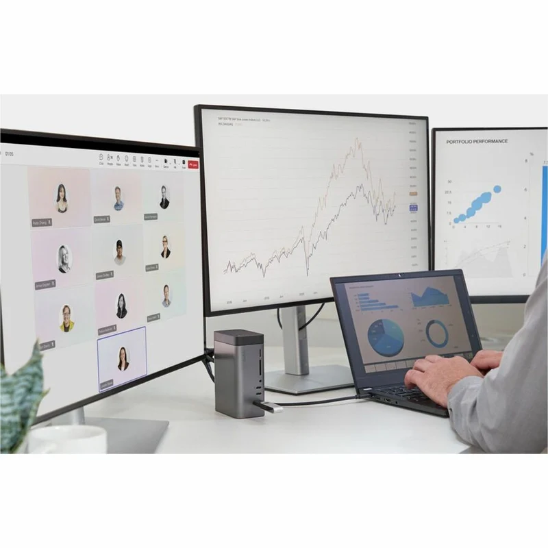 Station d'accueil Belkin Connect USB-C 11 en 1 Pro GaN 150 W INC020ttSGY