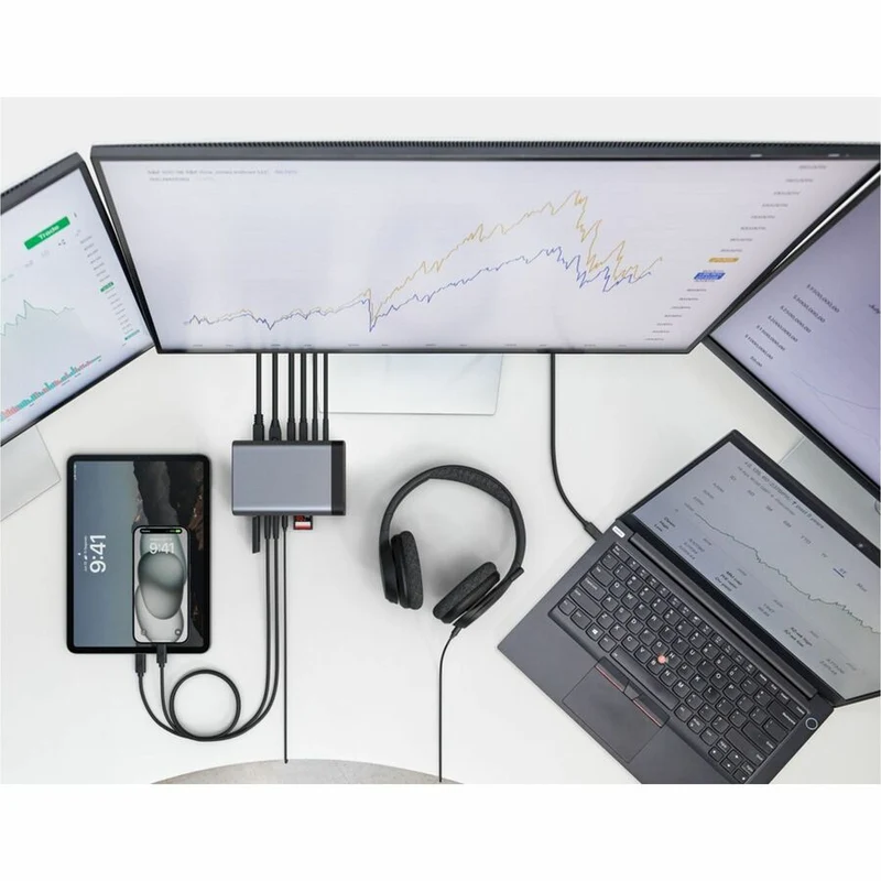 Station d'accueil Belkin Connect USB-C 11 en 1 Pro GaN 150 W INC020ttSGY