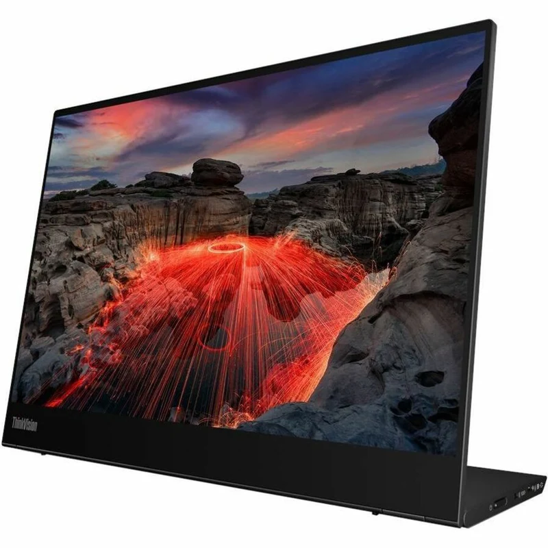 Écran tactile LED Lenovo ThinkVision M14t de 14 pouces (355.60 mm) - 16:10 - 6 ms 63FDUAR6US